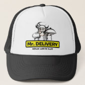 De heer Delivery pet (Voorkant)