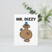 De heer Dizzy | Klassieke post Briefkaart (Staand voorkant)