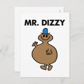 De heer Dizzy | Klassieke post Briefkaart (Voorkant / Achterkant)