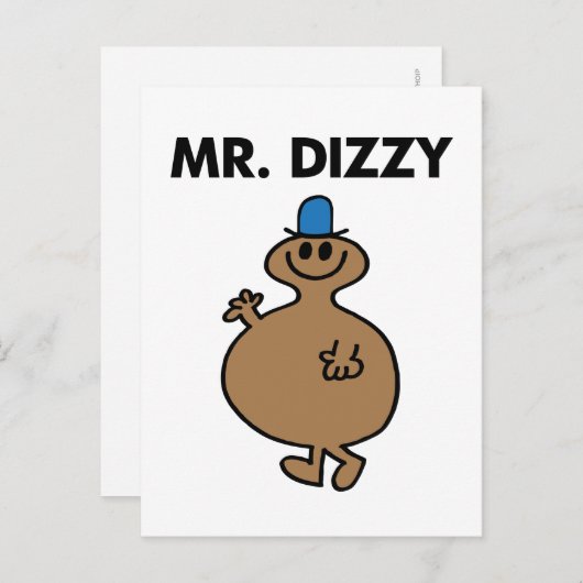 De heer Dizzy | Klassieke post Briefkaart (Voorkant / Achterkant)