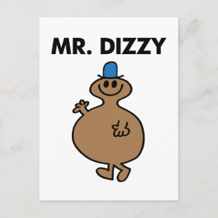De heer Dizzy Klassieke post Briefkaart