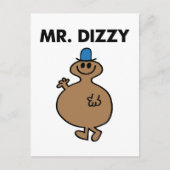 De heer Dizzy | Klassieke post Briefkaart (Voorkant)