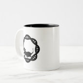 de heer DNA Tweekleurige Koffiemok (Voorkant links)