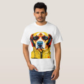De heer Dog de Magnifieke T-shirt (Voorkant volledig)