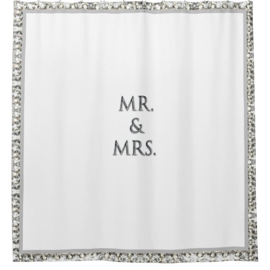 De heer douchegordijn (Voorkant)