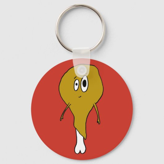 De heer Drumstick Sleutelhanger (Voorkant)