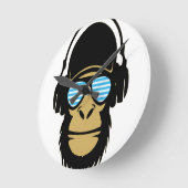 de heer Dubstep Monkey Ronde Klok (Hoek)