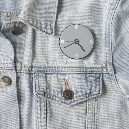 de heer E Clock Button (In situ)