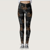 de heer E en Ragnar Leggings (Voorkant)