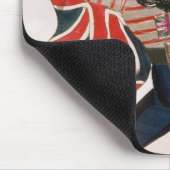 de heer E.F. Saville als "Union Jack Muismat (Hoek)