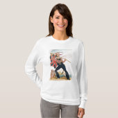 de heer E.F. Saville als "Union Jack T-shirt (Voorkant volledig)