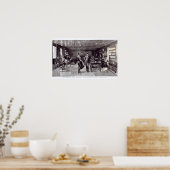 de heer Edison , de vooraanstaande elektricien Poster (Keuken)