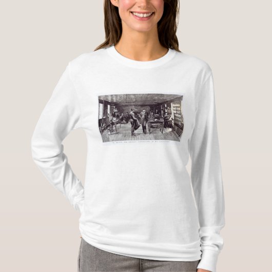 de heer Edison , de vooraanstaande elektricien T-shirt (Voorkant)