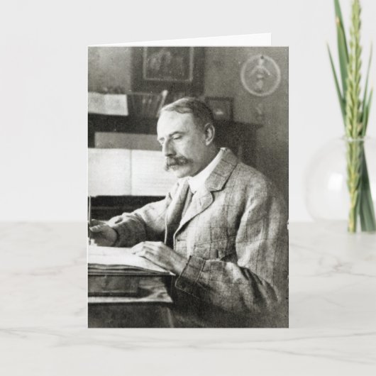 De heer Edward Elgar Kaart (Voorkant)
