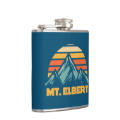 De heer Elbert Colorado Retro Turquoise Heupfles (Rechts)