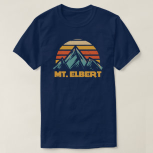 De heer Elbert Colorado Retro Turquoise T-shirt