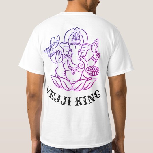 de heer Elephanté T-Shirt (White Edition) (Achterkant)