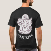 de heer Elephanté T-Shirt (zwart+multicolor) (Achterkant)