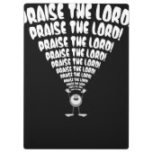 De Heer Emoji verheffen Klembord (Achterkant)