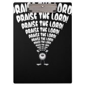 De Heer Emoji verheffen Klembord (Voorkant)