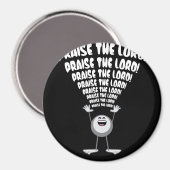 De Heer Emoji verheffen Magneet (Voorkant / Achterkant)