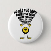 De Heer Emoji verheffen Ronde Button 5,7 Cm (Voorkant)