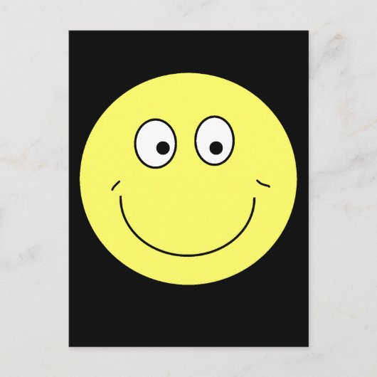 de heer Emoticon Briefkaart (Voorkant)