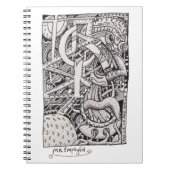 De heer Emptyful, Ink-tekening Notitieboek (Voorkant)