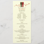 De heer en de heer Autumn doen het Wiskunde 4x9.25 Programmakaart (Voorkant)