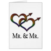 de heer en de heer Gay Pride Interlinking Gender S (Voorkant)