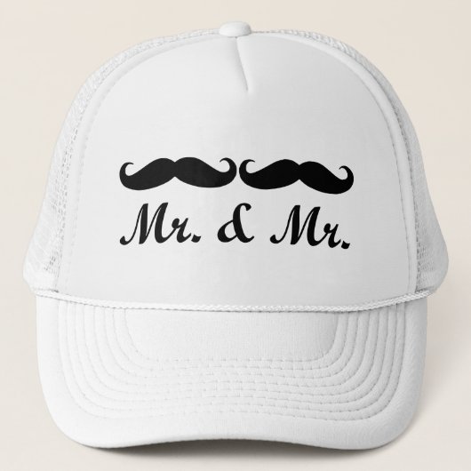 DE HEER EN DE HEER MUSTACHE GAY MARRIAGE PET (Voorkant)