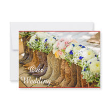 De heer en de heer Wedding Invitation