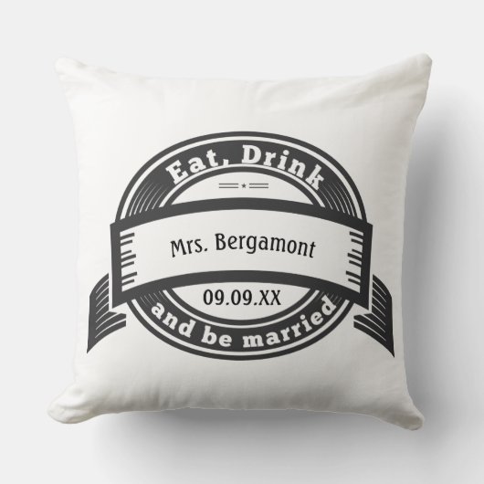 De heer en mevrouw 2nd Wedding Jubileum is Cotton Kussen (Voorkant)