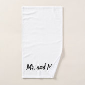 De heer en mevrouw bad handdoek (Handdoek)