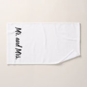 De heer en mevrouw bad handdoek (Handdoek)