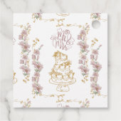 de heer en mevrouw bedankjes labels (Achterkant)