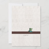 De heer en mevrouw Beer Uitnodiging (Achterkant)