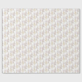 de heer en mevrouw cadeaupapier (Vlak)