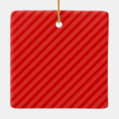 De heer en mevrouw Christmas Collectible Keramisch Ornament (Achterkant)