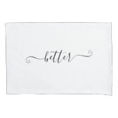 De heer en mevrouw Couple kunnen beter samen Kusse Kussensloop (Voorkant-Links)