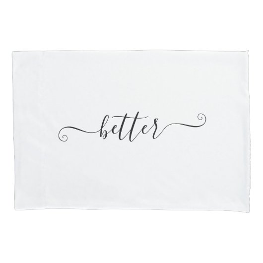 De heer en mevrouw Couple kunnen beter samen Kusse Kussensloop (Voorkant-Links)