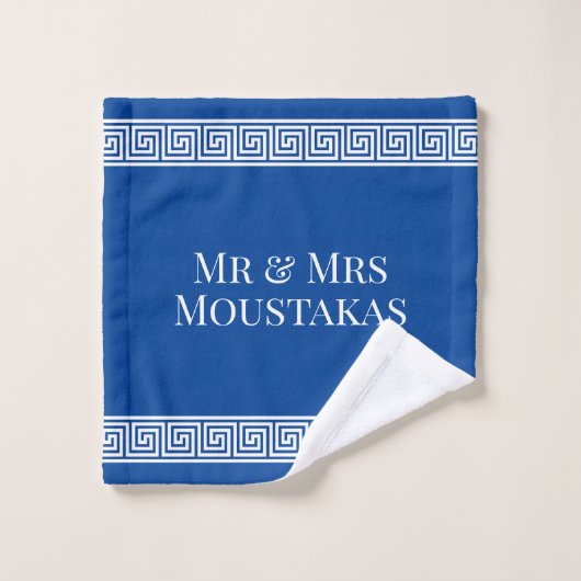 De heer en mevrouw de Griekse minister van Buitenl Bad Handdoek (Wasdoekje)