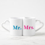 De heer en mevrouw de mok stellen de tekst roze en<br><div class="desc">" mr and mrs " , " his and hers " , " his and her " , " mr and mrs " , " mr & mrs " , " his & hers " , " his & her " , koppels , koppels , mokken , " mok set...</div>