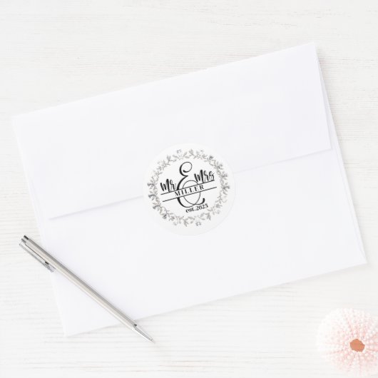 De heer en mevrouw de Sticker (Envelop)