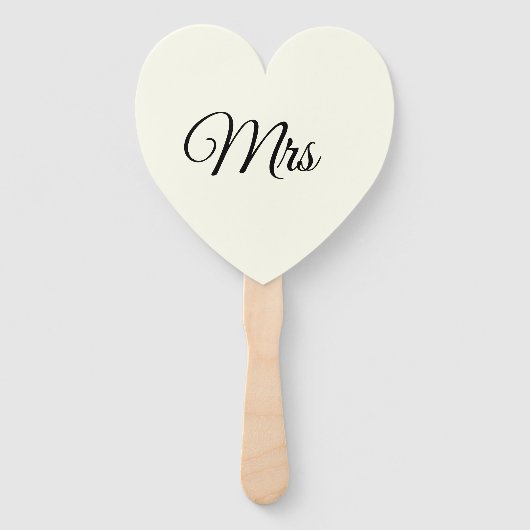 De heer en mevrouw de ventilatoren/peddels handwaaier (Voorkant)