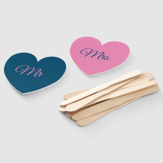 De heer en mevrouw de ventilatoren/peddels handwaaier (Niet-gemonteerd)