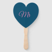 De heer en mevrouw de ventilatoren/peddels handwaaier (Voorkant)