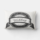 De heer en mevrouw Eat Drink en zijn huwelijk Kussen (Achterkant)