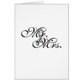 De heer en mevrouw Echtgenoot Echtgenote Zijn Haar (Voorkant)