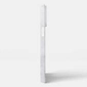 De heer en mevrouw | Elegant Marble Modern Script iPhone Hoesje (Rechterkant)